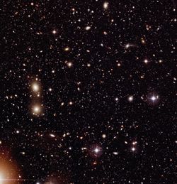 The Chandra Deep Field South. Image courtesy of ESO
